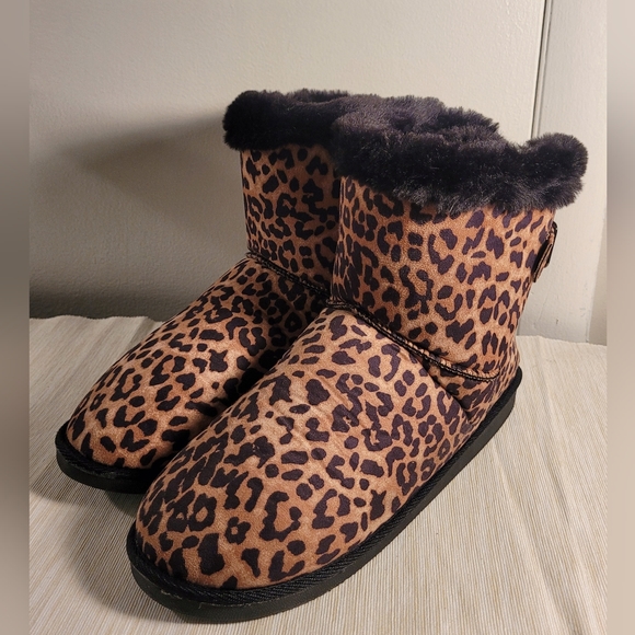 Torrid ankle booties cheetah print size 11ww - Picture 11 of 12